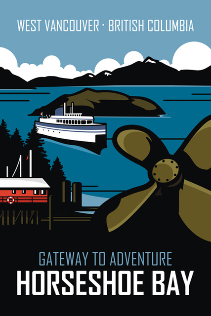 Horseshoe Bay, Gateway to Adventure poster